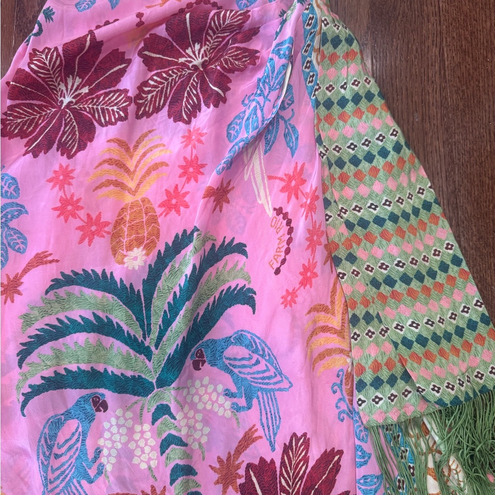 Farm Rio Fruits Queen Scarf Dress - Picture 3 of 4